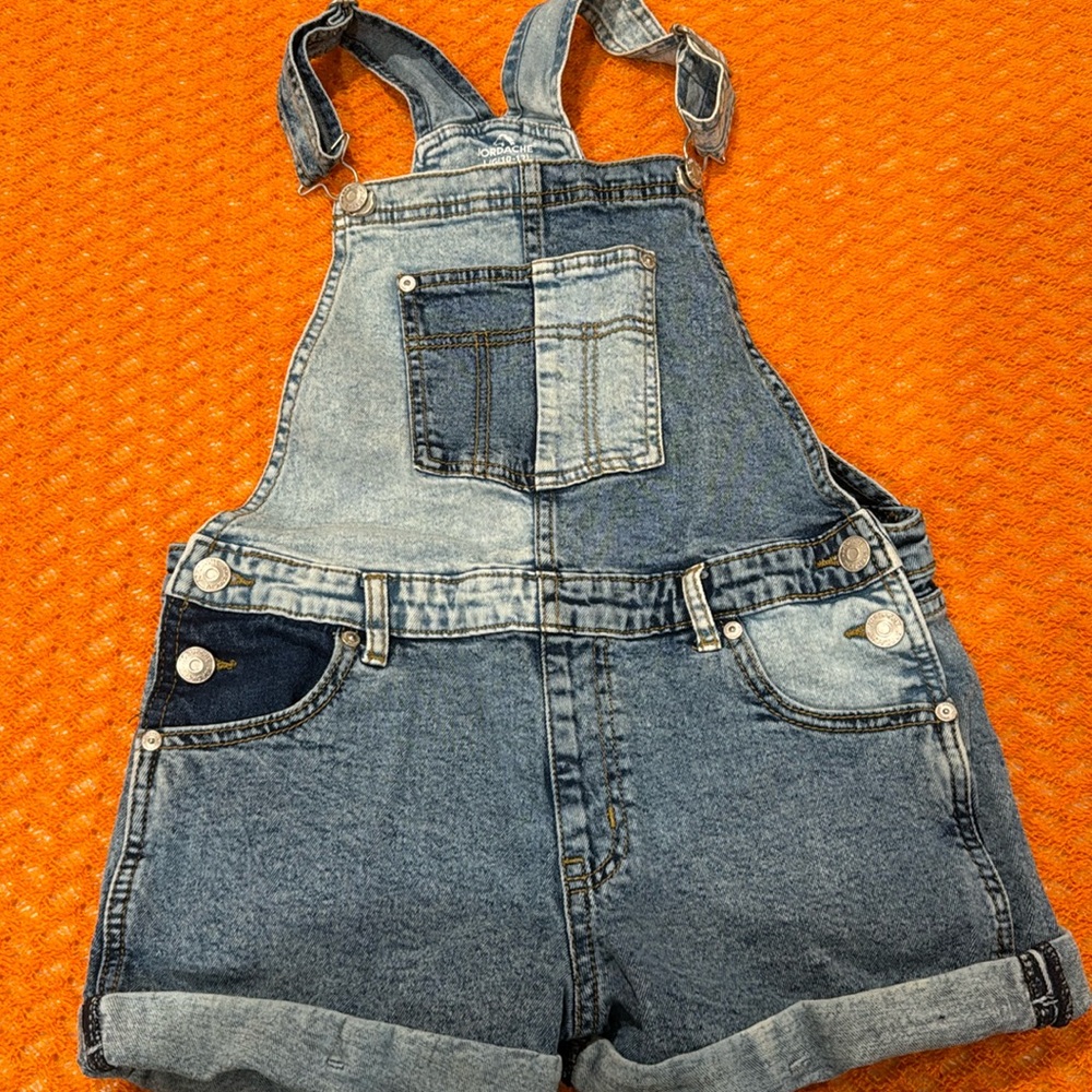 Girl’s Short Overalls